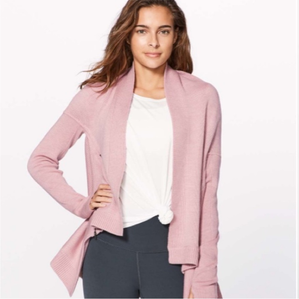 Lululemon wrap it up sweater size 6